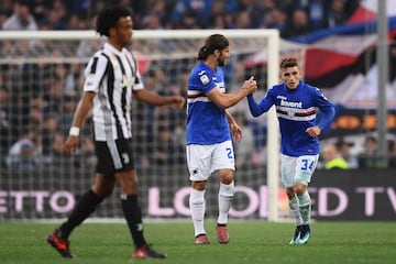 Sampdoria y Juventus partidazo de la Serie A 