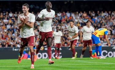 Budimir em ação pelo Osasuna.