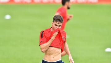 08/07/2022  ENTRENAMIENTO ATHLETIC DE BILBAO JON MORCILLO 08/07/22  PRETEMPORADA 