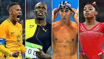 Phelps, Bolt, Biles... Los grandes momentos de los Juegos de Río