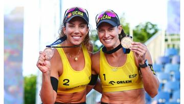 Paula Soria y Liliana Fernández, con el bronce de unos de los últimos torneos.