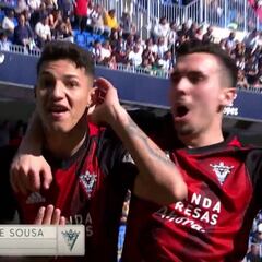 Resumen y goles del Málaga vs Mirandés de La Liga SmartBank