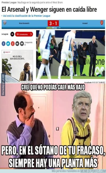 Los memes más divertidos de la carrera de Wenger