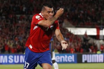 DEFENSA | Gary Medel, actualmente jugador del Inter de Milán, ha jugado 73 duelos por Chile y estuvo en la Copa América del 2011.