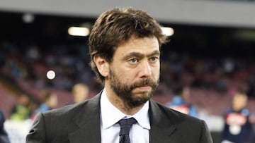 Andrea Agnelli presidente de la Juventus. 