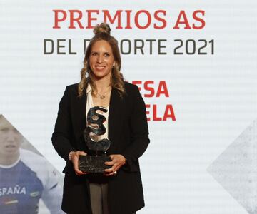 Premio olímpico AS del deporte a la piragüista Teresa Portela.