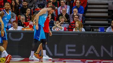 &Aacute;lex Urtasun, jugador del Montakit Fuenlabrada, se retira del Pr&iacute;ncipe Felipe por una lesi&oacute;n.