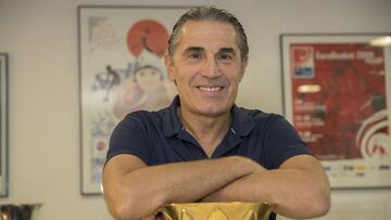 Sergio Scariolo, durante una entrevista