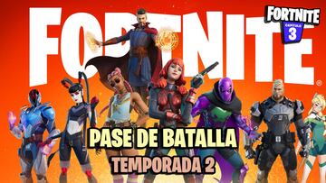 Pase de Batalla de Fortnite Temporada 2: todos los skins y recompensas