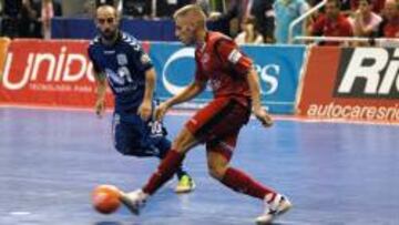 Miguelín ante Ricardinho.