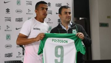 El delantero Omar Duarte fue presentado como nuevo refuerzo de Atlético Nacional