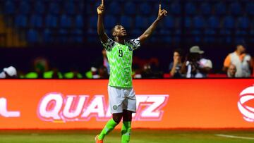 Nigeria&#039;s forward Odion Ighalo 