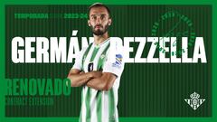 Pezzella, renovado.