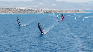 Start of the Third Leg of The Ocean Race Europe, from Alicante, Spain, to Genoa, Italy.