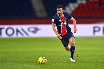 On loan at Paris Saint-Germain from AS Roma.