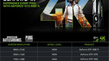 Nvidia actualiza los drivers GTX para PUBG 1.0