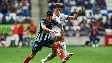 during the game Monterrey vs Atlas, corresponding to the Quarterfinals first leg match of the Torneo Apertura Grita Mexico A21 of the Liga BBVA MX, at BBVA Bancomer, Stadium, on November 24, 2021.
 &amp;lt;br&amp;gt;&amp;lt;br&amp;gt;
 durante el partido 