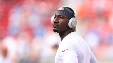 Deebo Samuel #19 of the San Francisco 49ers