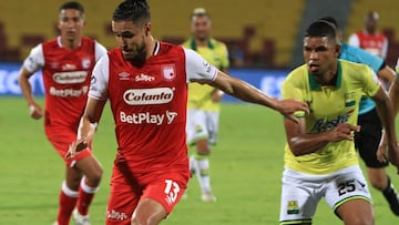 Horario, TV y cómo y dónde ver Santa Fe - Bucaramanga.