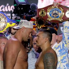 Esto es lo que ganarán Tyson Fury y Oleksandr Usyk por su pelea en Arabia Saudita