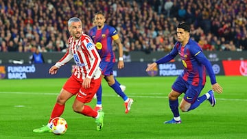 03/03/26 PARTIDO COPA DEL REY SEMIFINAL VUELTA
BARCELONA - ATLETICO DE MADRID
GRIEZMANN CANCELO