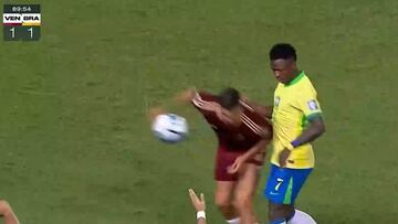 La acción de Vinicius en el 90′ que tiene a sus haters echando humo: no le deja en buen lugar...
