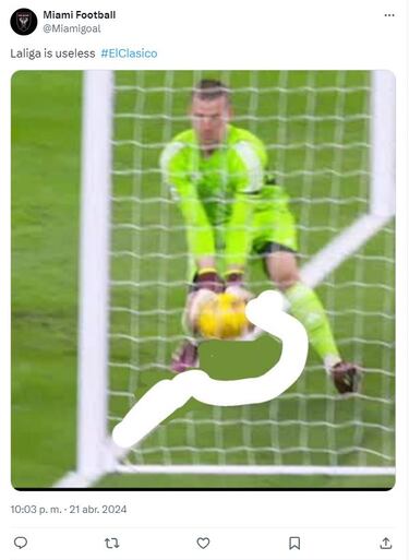 La derrota del Barcelona, protagonista de los memes de la jornada