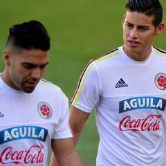 Falcao y James, con pasado goleador en estadio de Getafe