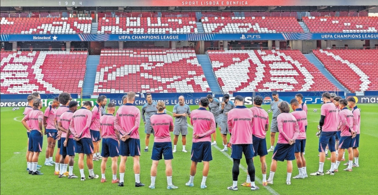 Benfica  Atlético Madrid - Figure 8