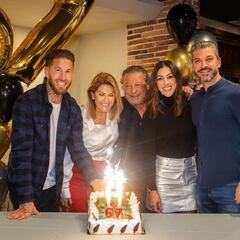 Sergio Ramos asiste al cumpleaños de su madre sin Pilar Rubio