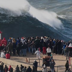Revive el Nazaré Big Wave en directo: campeonato mundial de olas gigantes en Praia do Norte