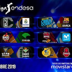 Sale el calendario de la ACB: el Madrid arranca ante el Joventut