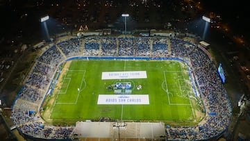 Futbol, Universidad Católica vs Audax Italiano.
Octavos de final, Copa Chile 2022.
Vista del estadio San Carlos de Apoquindo durante el ultimo entre Universidad Católica y Audax Italiano por los octavos de final de la Copa Chile.
Santiago, Chile.
19/08/2022
Marcelo Hernandez/Photosport
Football, Universidad Catolica vs Audax Italiano.
Round of 16, 2022 Copa Chile Championship.
View of the San Carlos de Apoquindo stadium during the last game between Universidad Catolica against Audax Italiano for round of 16, second leg match of Copa Chile Championship in Santiago, Chile.
19/08/2022
Marcelo Hernandez/Photosport