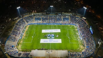 Futbol, Universidad Católica vs Audax Italiano.
Octavos de final, Copa Chile 2022.
Vista del estadio San Carlos de Apoquindo durante el ultimo entre Universidad Católica y Audax Italiano por los octavos de final de la Copa Chile.
Santiago, Chile.
19/08/2022
Marcelo Hernandez/Photosport

Football, Universidad Catolica vs Audax Italiano.
Round of 16, 2022 Copa Chile Championship.
View of the San Carlos de Apoquindo stadium during the last game between Universidad Catolica against Audax Italiano for round of 16, second leg match of Copa Chile Championship in Santiago, Chile.
19/08/2022
Marcelo Hernandez/Photosport