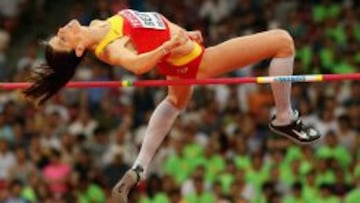 HIST&Oacute;RICA. Ruth Beitia, en el Mundial de atletismo 2015 de Pek&iacute;n.
 