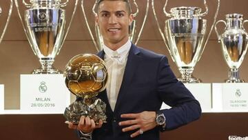 Cristiano Ronaldo conquista su cuarto Balón de Oro