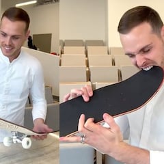 Así se fabrica una tabla de skate hecha 100% de chocolate