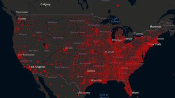 USA vive momentos cr&iacute;ticos durante la pandemia al reportar arriba de 40 mil contagiados en las &uacute;ltimas 24 horas. Florida y California los m&aacute;s afectados.