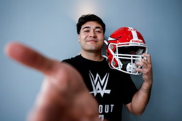 De las 120 yardas a la WWE: la llamada de Yago Rivero