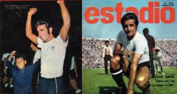 15.- Elson Beiruth jugó por Colo Colo y anotó siete goles en 16 duelos entre los albos y Universidad Católica.