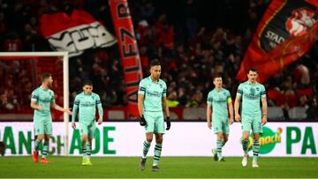 Emery: Arsenal "could not control" Rennes with 10 men