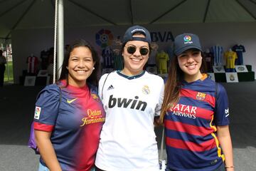 Las bellezas que vieron el Madrid - Barcelona en Miami