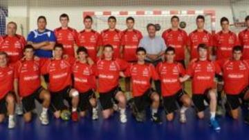 <b>EL FUTURO ESPAÑOL. </b>Las promesas del balonmano español pueden ser hoy campeones de Europa.