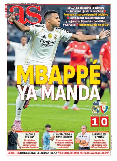 Las portadas de AS de agosto