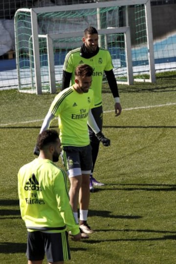 Borja Mayoral y Kiko Casilla.