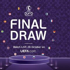 España, a evitar a Inglaterra en el sorteo de la Euro