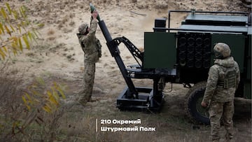 Ucrania hace uso del Alakran contra Rusia: así es el mortero cedido por España