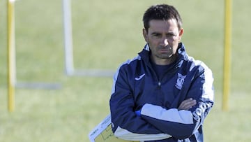 Asier Garitano, entrenador del Legan&eacute;s.