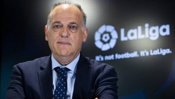 Tebas delega el caso Fuenlabrada en un vicepresidente de LaLiga