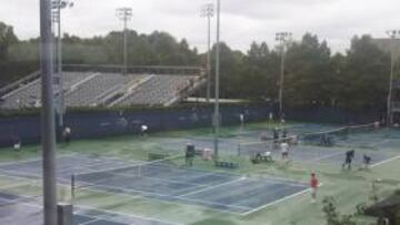 <b>LAS PISTAS. </b>Andy Murray colgó esta foto en su facebook.